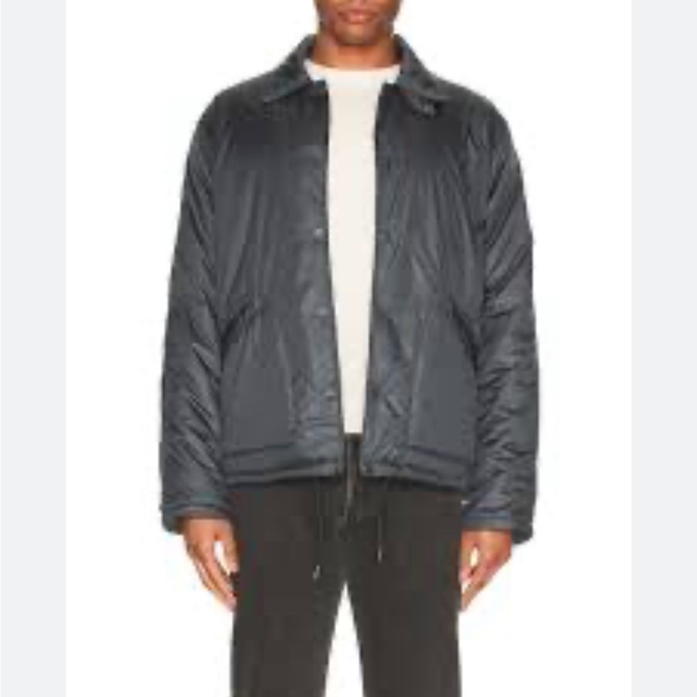 NEW NSF Coaches Jacket in Steel